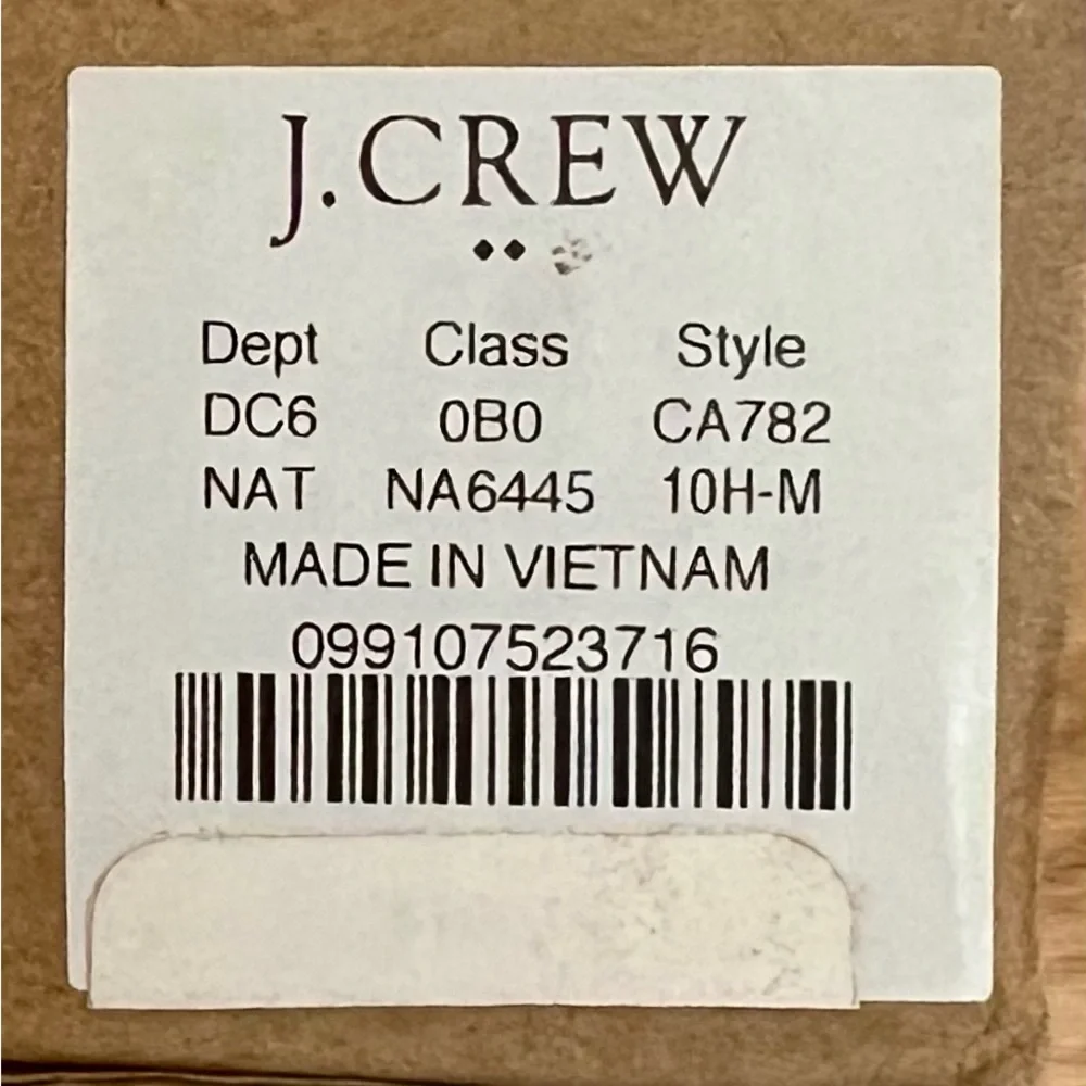 NWT J.Crew Sherpa-Lined Lug Sole Chelsea Boots | Natural Tan | 10.5 | SOLD OUT - Picture 6 of 7